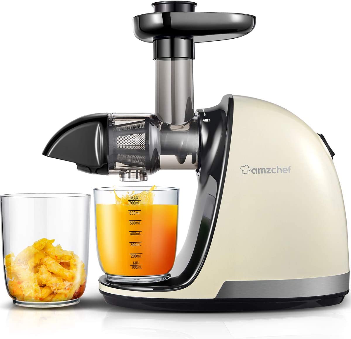 AMZCHEF Slow Masticating Juicer Extractor